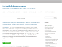 Tablet Screenshot of dirittocivilecontemporaneo.com